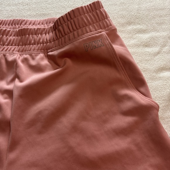Victoria's Secret Pink Active‎  High Waist Jogger Pink Pockets Sporty SzL - Picture 2 of 9